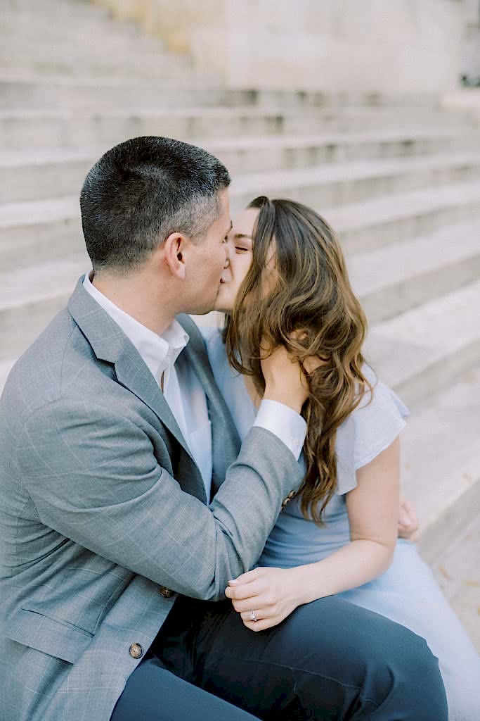 New York Public Library Engagement Photos