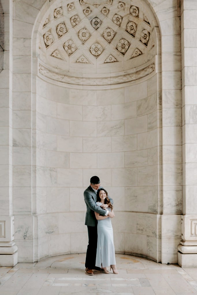 New York Public Library Engagement Photos