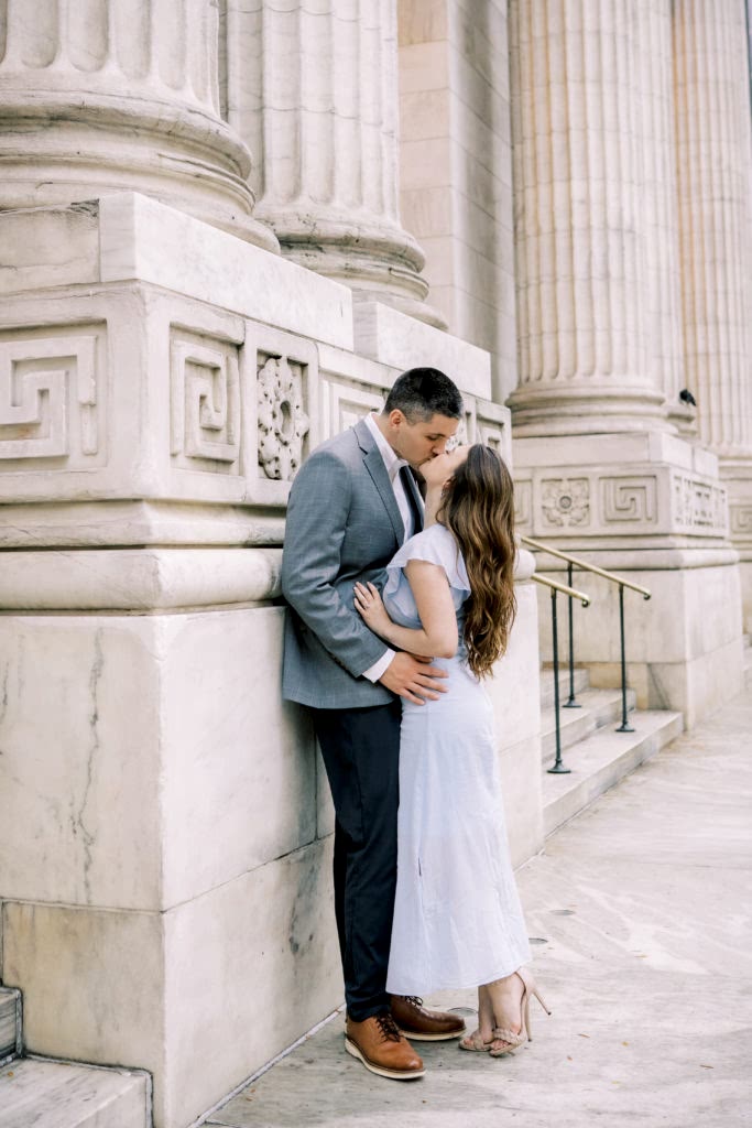 New York Public Library Engagement Photos