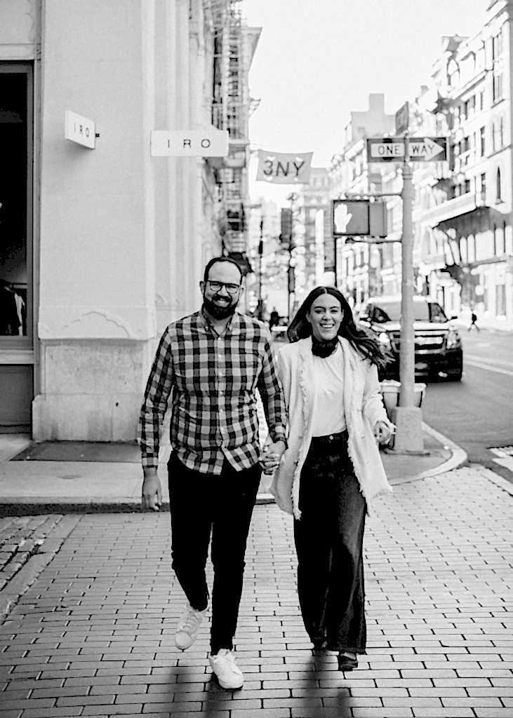 soho engagement photos