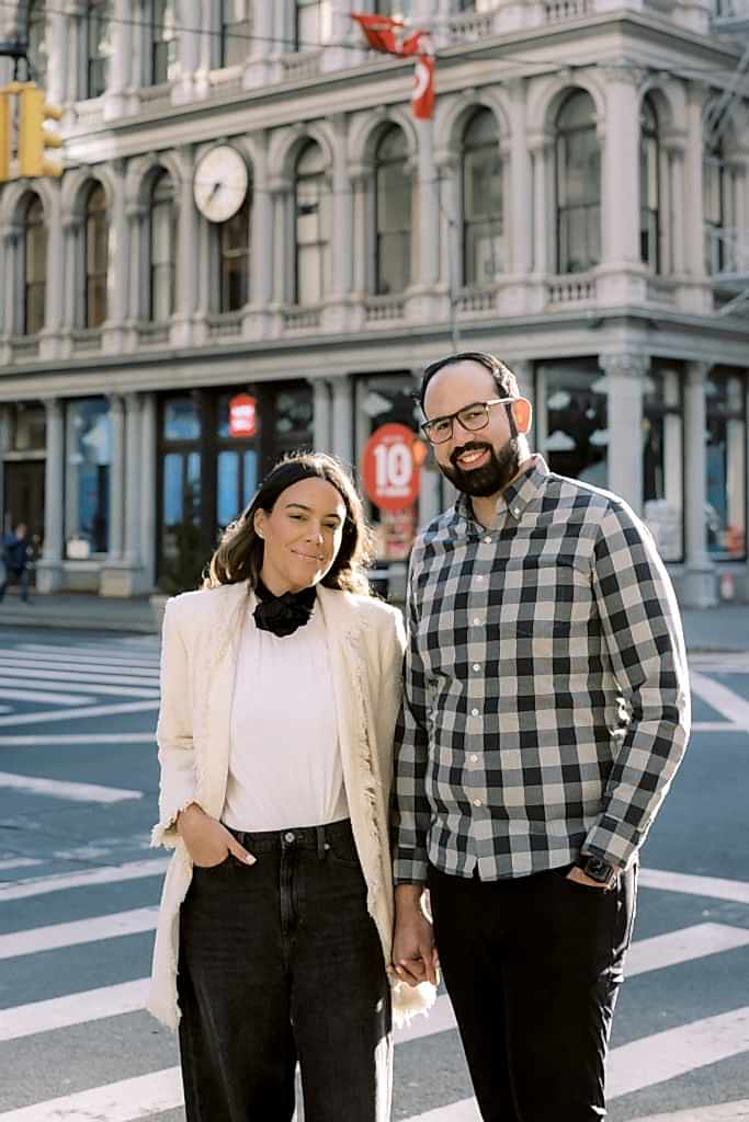 soho engagement photos