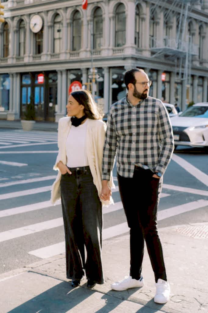 soho engagement photos