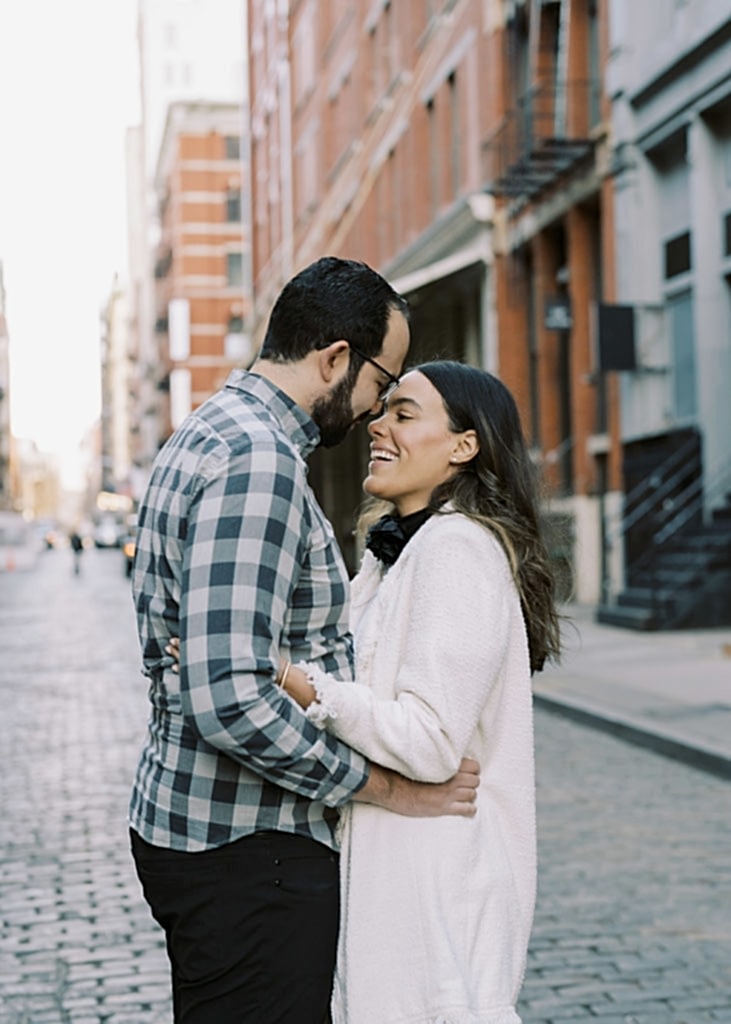 soho engagement photos