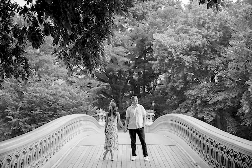 Central Park Engagement Photos