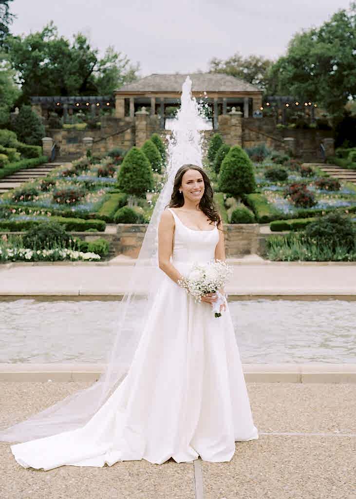 Fort Worth Botanic Garden wedding