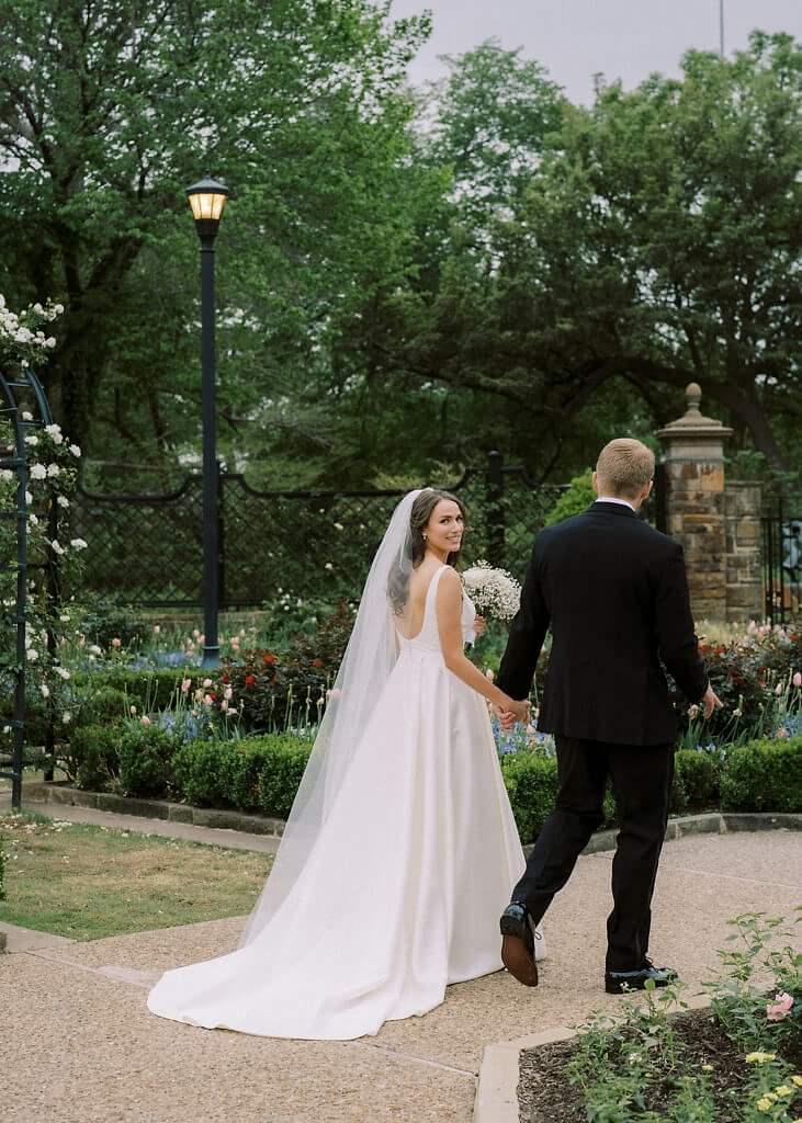 Fort Worth Botanic Garden wedding