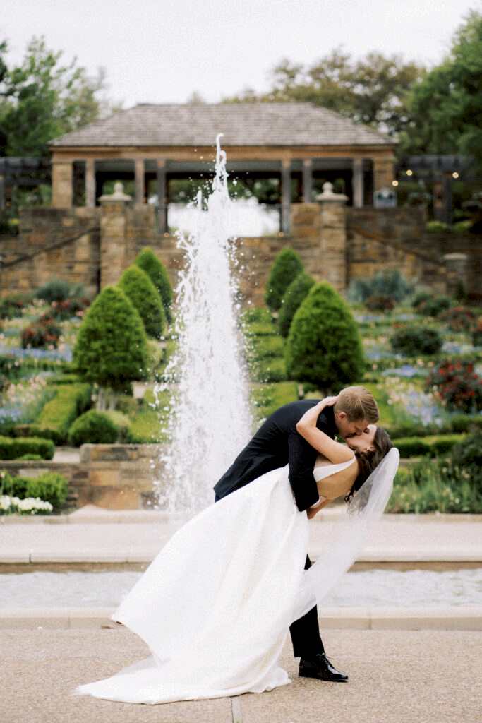 Fort Worth Botanic Garden wedding