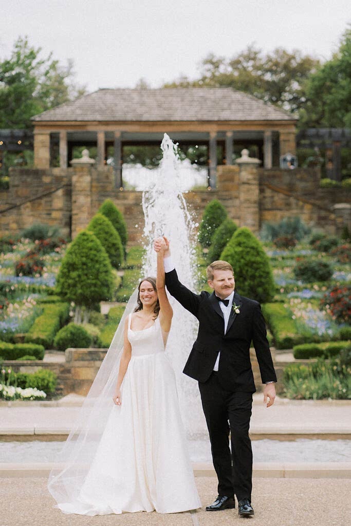 Fort Worth Botanic Garden wedding