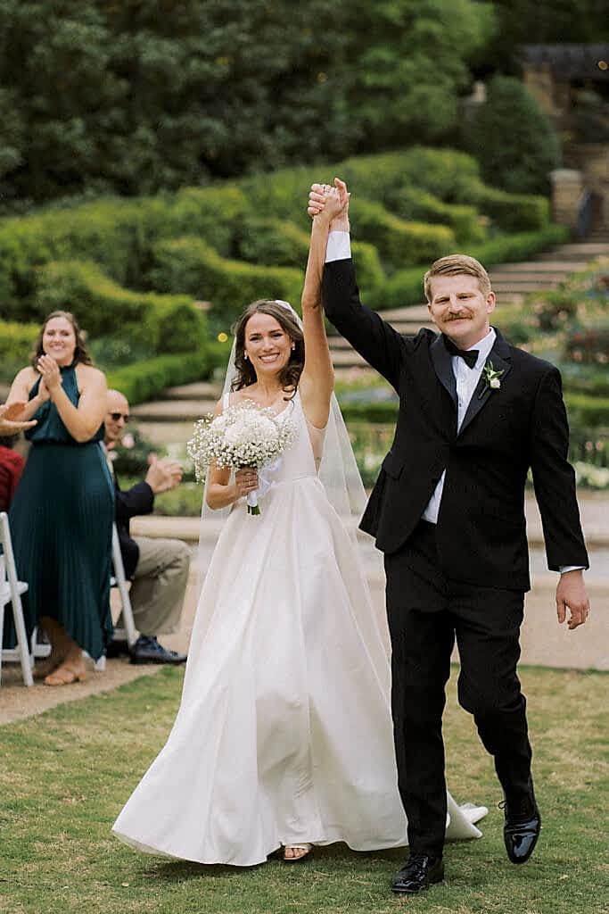 Fort Worth Botanic Garden wedding