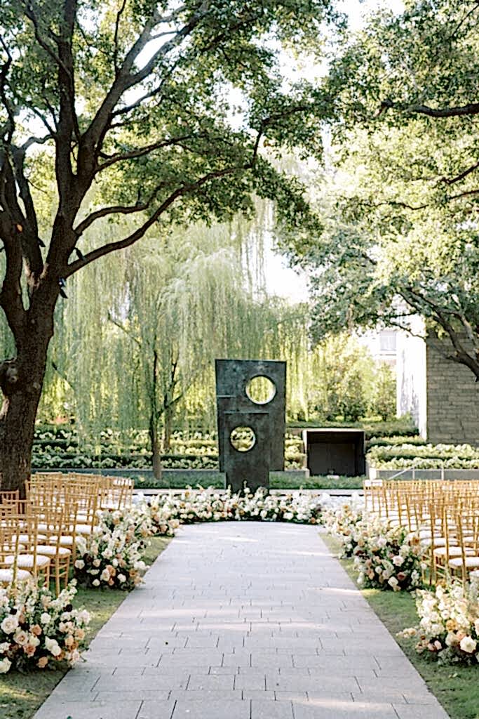 Nasher Sculpture Center Wedding 