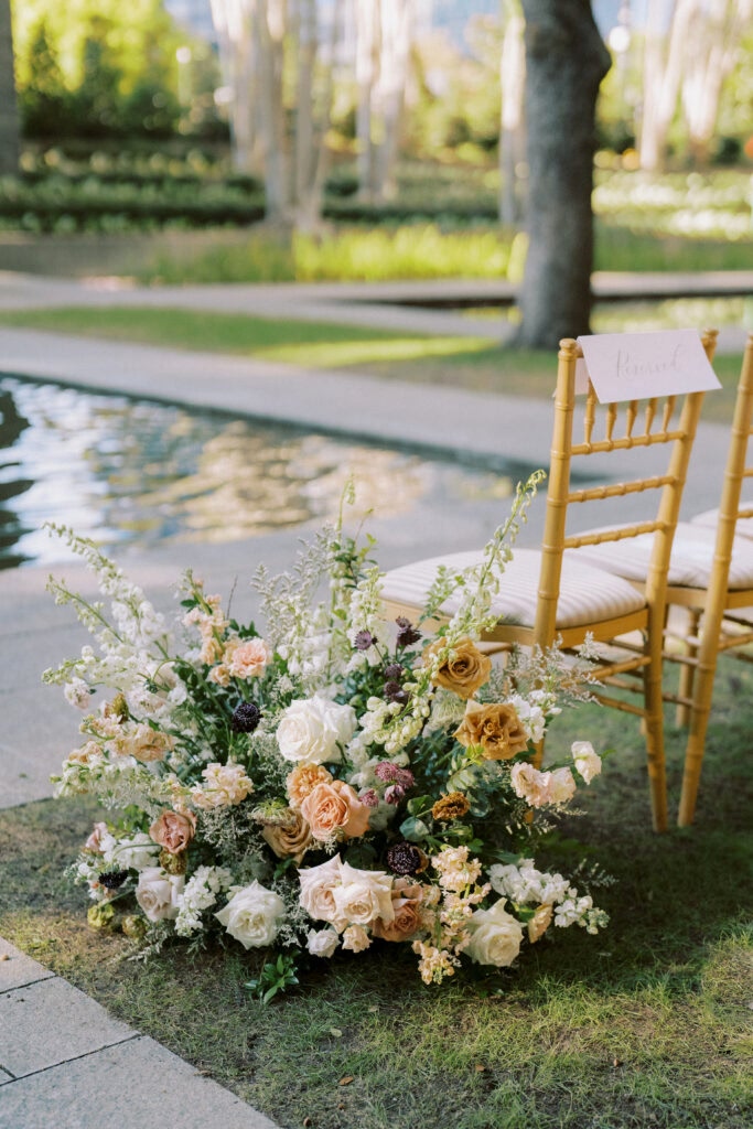 Nasher Sculpture Center Wedding Florals