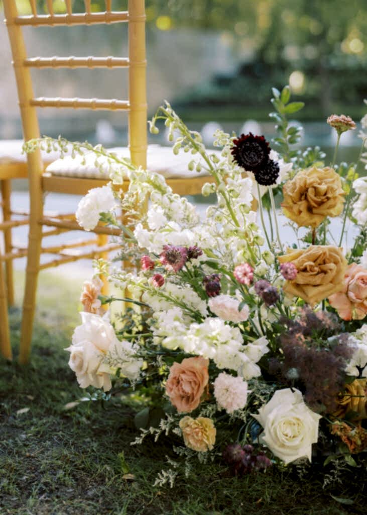 Nasher Sculpture Center Wedding Florals By Root and Bloom