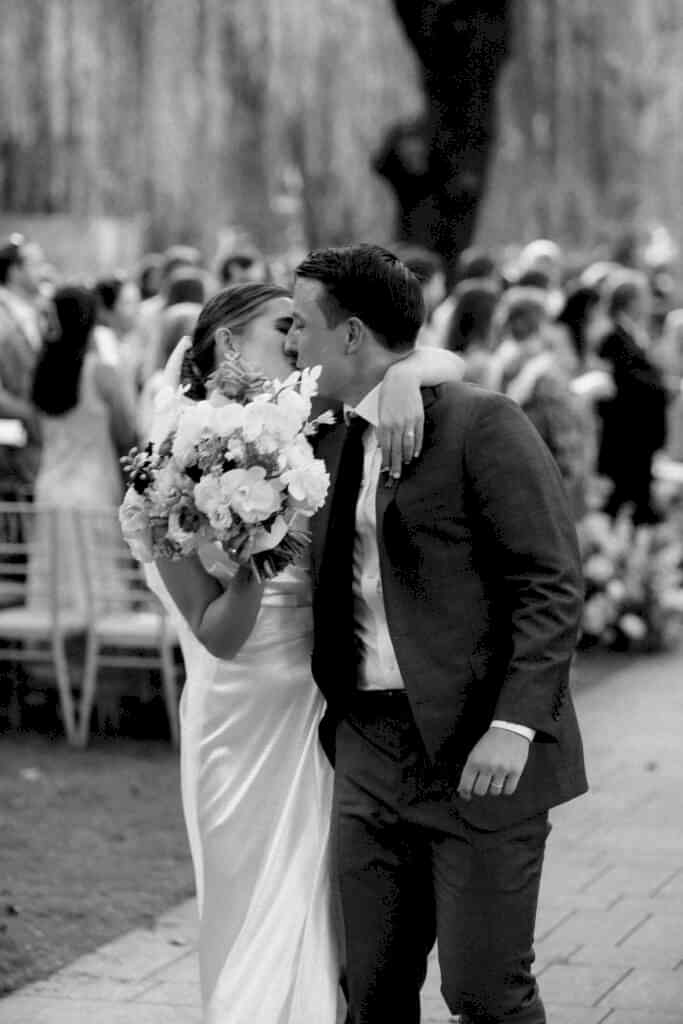 Nasher Sculpture Center Wedding Ceremony Exit